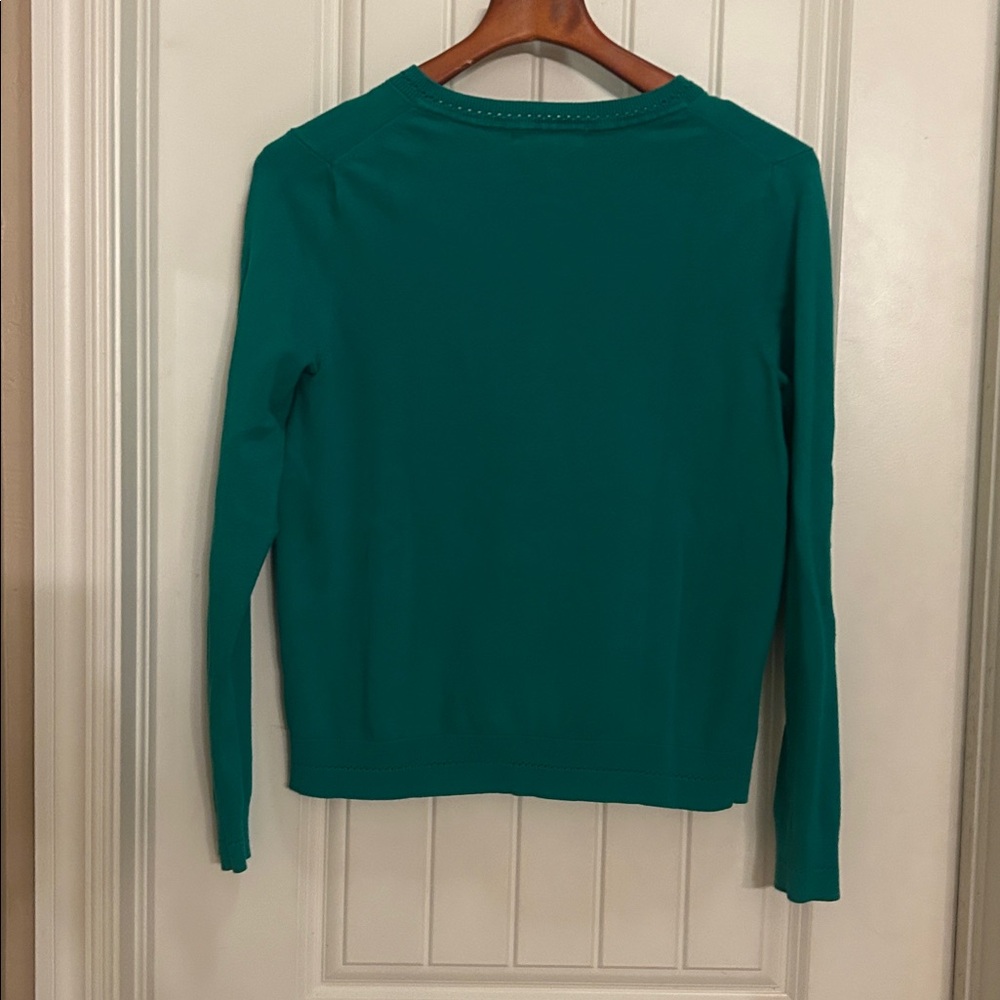 BODEN M Kelly green cardigan - Picture 4 of 6